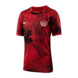 Youth Nike Canada Soccer 2023 Home Jersey