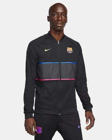 Veste de football entièrement zippée FC Barcelone pour hommes