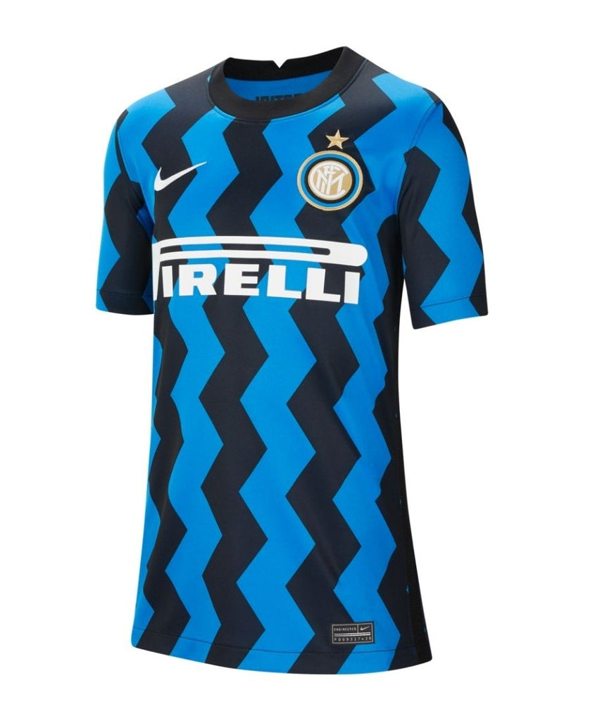 NIKE JR INTER MILAN 2020/2021 STADIUM HOME JERSEY
