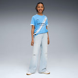 Manchester City 25/26 Kids' Home Soccer Jersey
