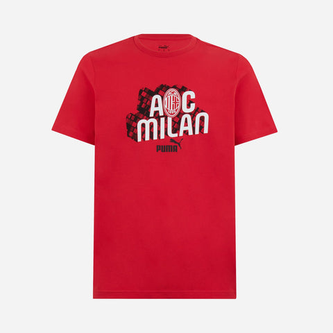 AC MILAN CULTURE COLLECTION RED T-SHIRT