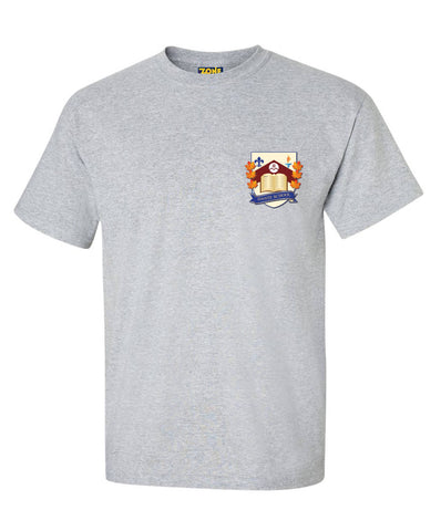 Dante School Unisex Phys. Ed T-Shirt Short Sleeve