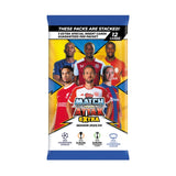 2023-24 TOPPS MATCH ATTAX EXTRA UEFA CHAMPIONS LEAGUE CARDS – 12 cards per pack