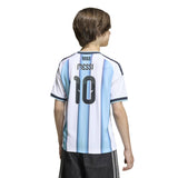 Argentina 26 Home Messi Kids Jersey