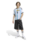 Argentina 26 Home Messi Kids Jersey