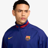 Veste de football entièrement zippée FC Barcelone pour hommes