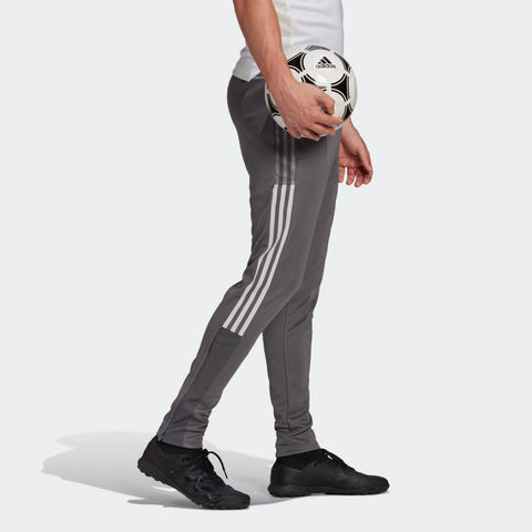 MEN TIRO 21 TRACK PANTS. Grey & White – FootZone Soccer