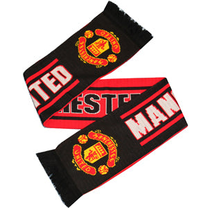 MANCHESTER UNITED FC SCARF