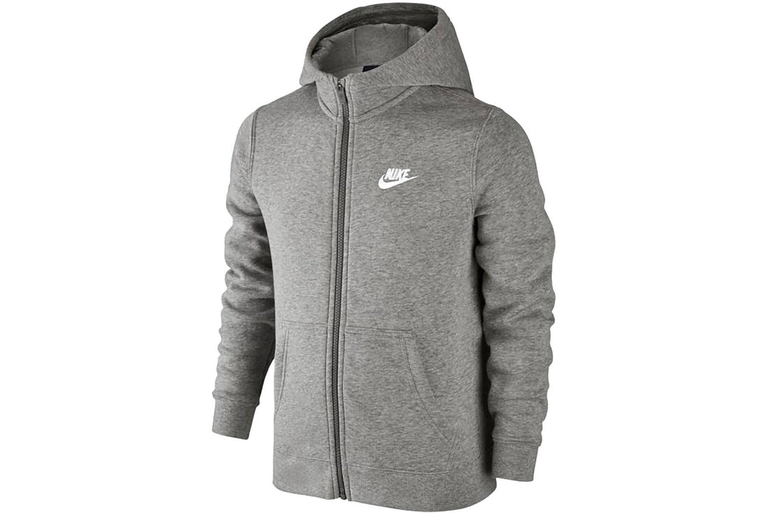 BOYS' NIKE SPORTSWEAR ZIP-UP - Grey – FootZone Soccer
